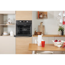 Load image into Gallery viewer, Indesit KFW3841JHIX 71Litre Built in electric oven: inox colour, self cleaning
