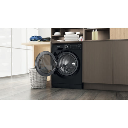 Hotpoint ActiveCare NDD8636BDAUK 8+6KG Washer Dryer with 1400 rpm - Black