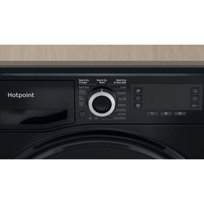 Hotpoint ActiveCare NDD8636BDAUK 8+6KG Washer Dryer with 1400 rpm - Black