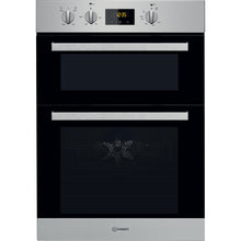 Load image into Gallery viewer, Indesit Aria IDD6340IX Electric Double Built-in Oven in Stainless Steel
