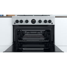 Load image into Gallery viewer, Indesit ID67G0MCXUK Double Cooker - Inox
