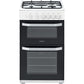 Hotpoint HD5G00KCW White 50cm Twin Cavity Oven Grill Gas Cooker