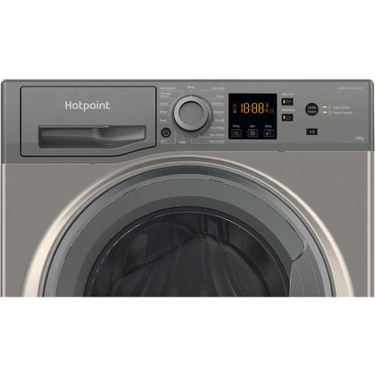 Hotpoint NSWM1046GGUK 10KG Washing Machine - Graphite
