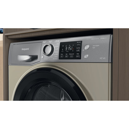 Hotpoint Anti-Stain NDB9635GKUK 9+6KG Washer Dryer with 1400 rpm - Graphite