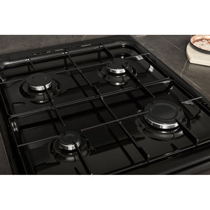 Hotpoint HD5G00KCB Black 50cm Twin Cavity Oven Grill Gas Cooker