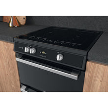 Load image into Gallery viewer, Hotpoint HDT67I9HM2C/UK Induction Hob Double cooker - Black
