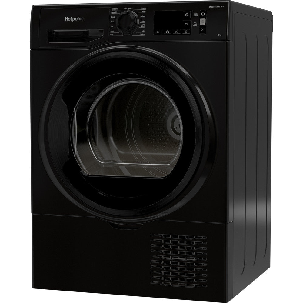 Hotpoint H3D91BUK 9Kg Condenser Tumble Dryer Black