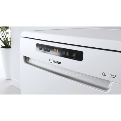 Indesit DFO3T133FUK Dishwasher 14 Place Settings - White