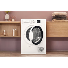 Load image into Gallery viewer, Hotpoint NTM1081WK 8Kg Heat Pump A+ Tumble Dryer
