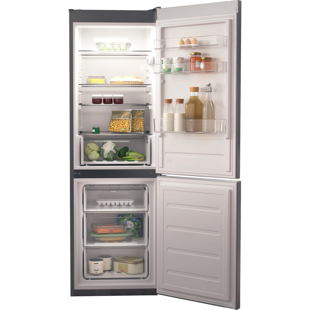 Hotpoint H1NT821EOX Fridge Freezer -  Stainless Steel