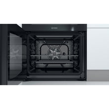 Load image into Gallery viewer, Indesit ID67V9KMBUK Double cooker - Black
