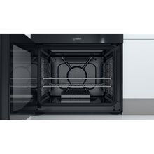 Load image into Gallery viewer, Indesit ID67G0MCBUK Double Cooker - Black
