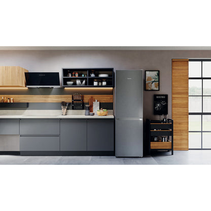 Hotpoint H3X81ISX 60cm FrostFree Fridge Freezer - Satin Stainless Steel