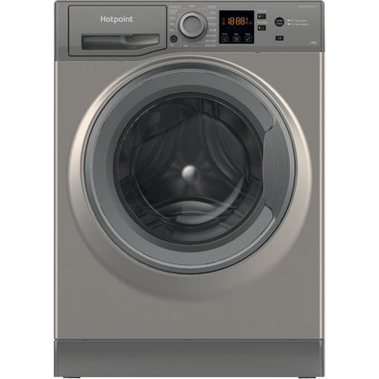 Hotpoint NSWM1046GGUK 10KG Washing Machine - Graphite