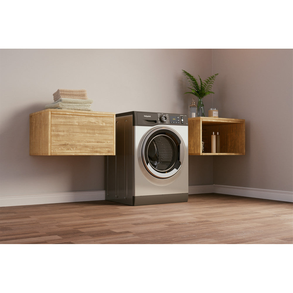 Hotpoint NM11948GCAUK 9kg 1400 Spin Washing Machine - Graphite