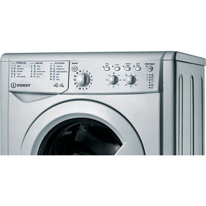 Indesit IWDC65125S Silver 6/5Kg 1200 Spin Washer Dryer