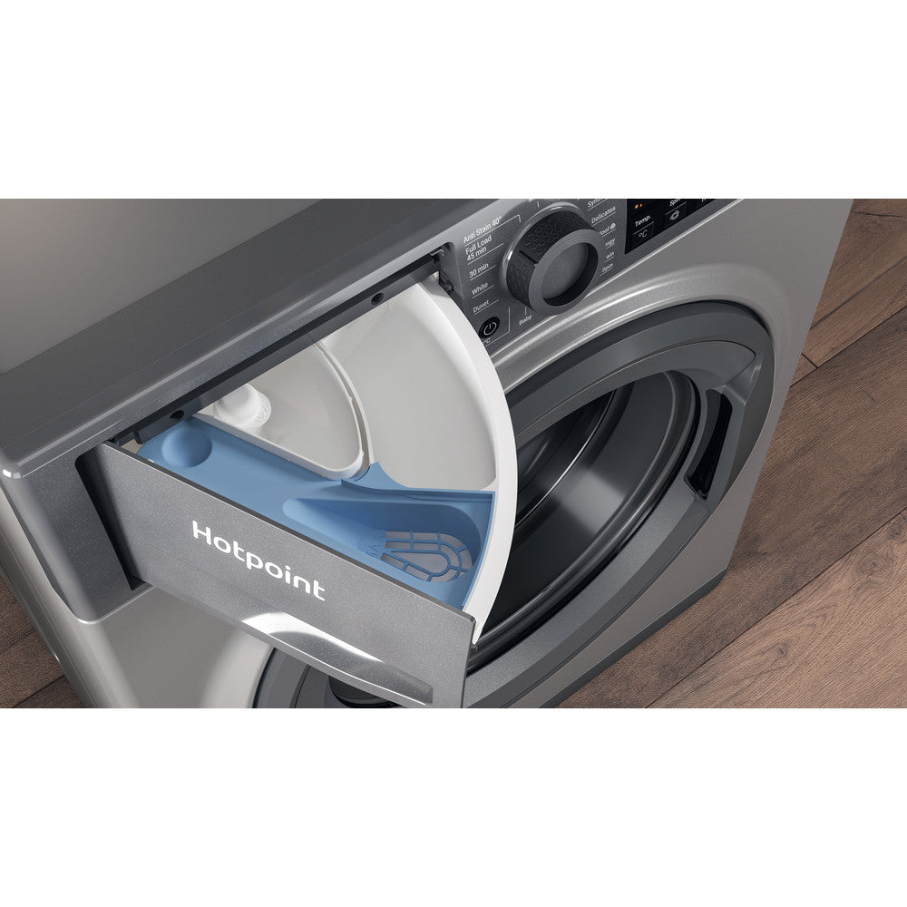 Hotpoint NSWF7469GGUK Graphite 7Kg Load 1400 Spin Washing Machine