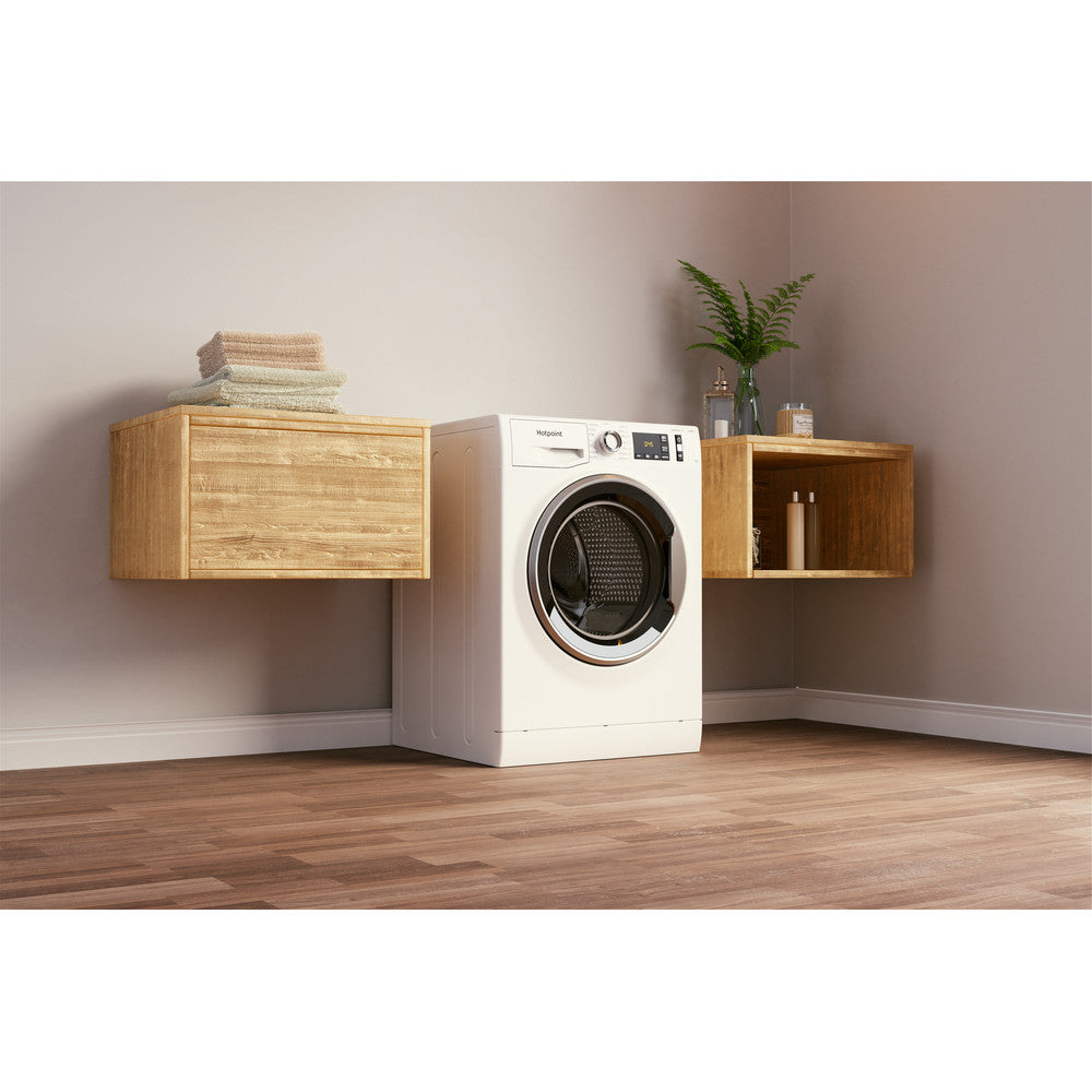 Hotpoint ActiveCare NM111046WCA 10Kg Load Washing Machine - White