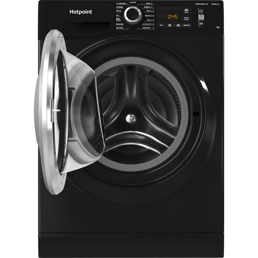 Hotpoint ActiveCare NM11945BCA Washing Machine - Black