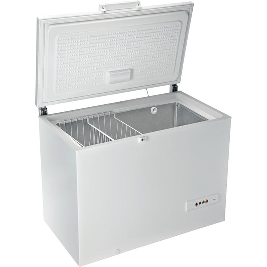 Hotpoint CS2A300HFA 118cm  FrostAway Chest Freezer in White, 312 Litre