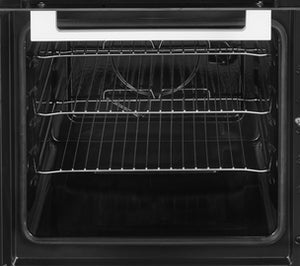 Beko KD531AW 50cm Twin Cavity Electric Cooker Solid Plate Hob
