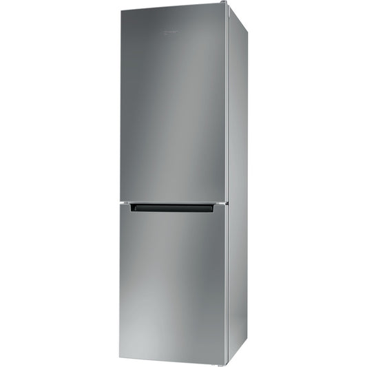 Indesit LI8S1ESUK 60cm Low Frost Fridge Freezer - Silver