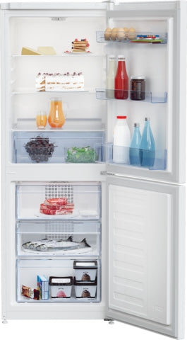 Beko CFG4552W 55cm Frost Free Fridge Freezer White, 1.53m A+ Rated