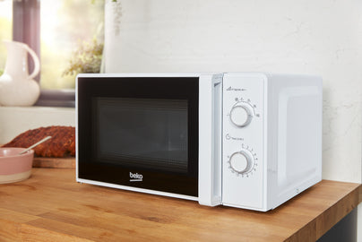 Beko MOC20100WFB White 20Litre 700W Compact Microwave