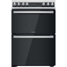 Load image into Gallery viewer, Hotpoint HDT67V9H2CW/UK Electric Double Cooker - White
