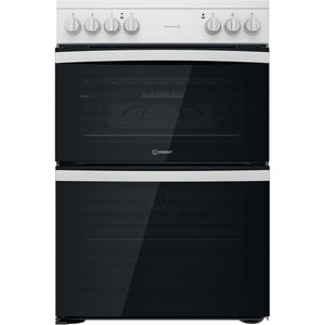 Indesit ID67V9KMWUK Double cooker - White