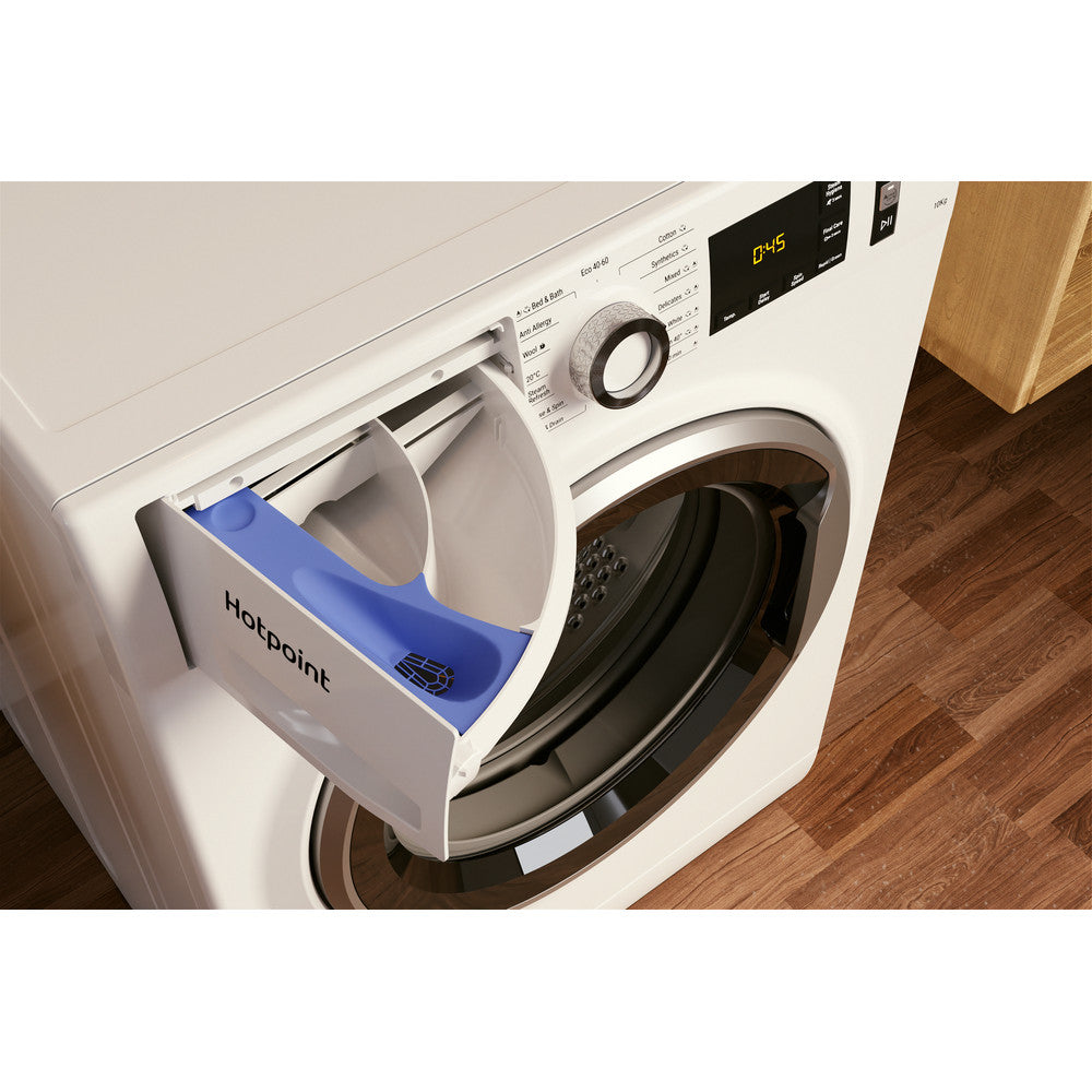 Hotpoint ActiveCare NM111046WCA 10Kg Load Washing Machine - White