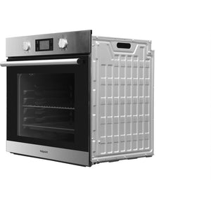 Hotpoint SA2840PIX Built-In Single Pyrolytic Oven Multi-Function Inox