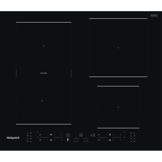 Hotpoint TB7960CBF 60cm Induction Hob in Black 4 Zone