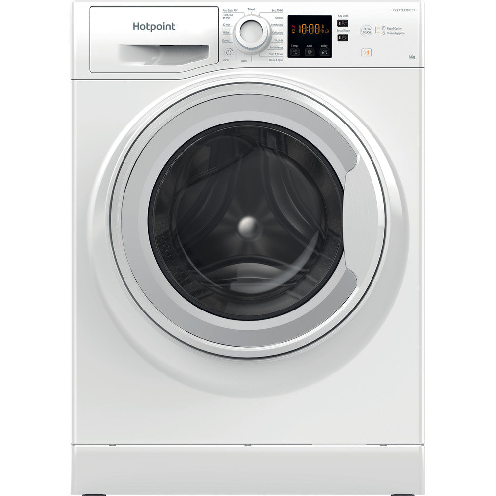 Hotpoint NSWM863CW UK White 8Kg Load 1600Spin Washing Machine