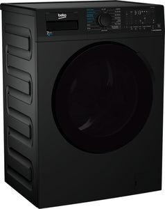 Beko WDL742431B 1200rpm Washer Dryer 7kg/4kg Load  Black