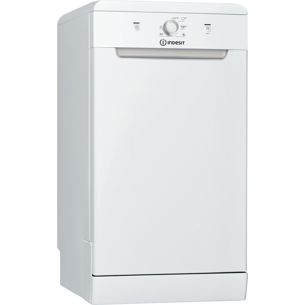 Indesit DSFE1B10UKN White Slimline 10 Place Dishwasher