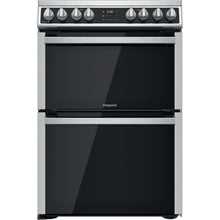 Load image into Gallery viewer, Hotpoint HDM67V8D2CX/UK Electric Double Cooker - Inox
