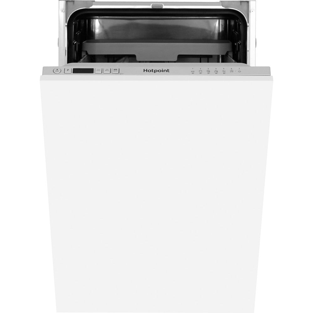Hotpoint  HSIC3M19CUKN 45cm Slimline Integrated Dishwasher - Stainless Steel