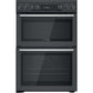 Hotpoint CD67V9H2CA/UK Electric Freestanding 60cm Double Cooker - Dark Grey