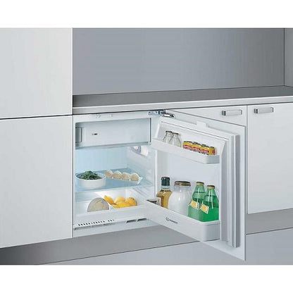 Indesit INBUF011 Built In Under Counter Refridgerator With 4* Ice Box.