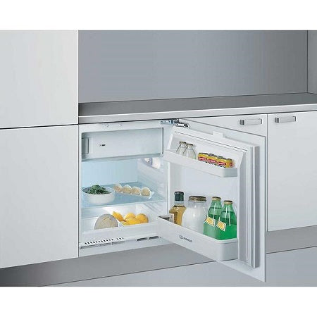 Indesit IFA1 Built In Under Counter Refridgerator With 4* Ice Box.