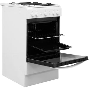 Indesit IS5G1KMW White Gas Single Cavity Cooker