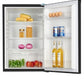 Keg KS135L Black 55cm Wide Under Counter Larder Fridge A+