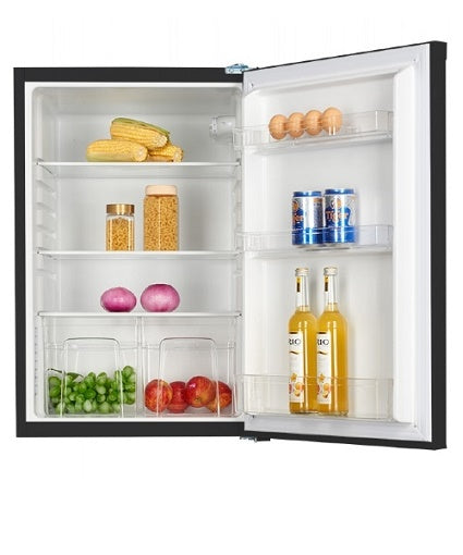 Keg KS135L Black 55cm Wide Under Counter Larder Fridge A+