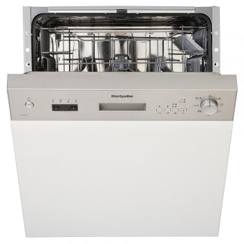 Montpellier MDI655X Stainless Steel Semi Integrated Full Size Dishwasher