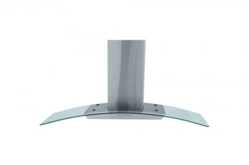 Montpellier MHG900X 90cm Curved Glass in S/S A Energy