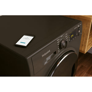 Hotpoint ActiveCare NLLCD1065DGDAW UKN 10Kg Dark Grey WiFi Washing Machine