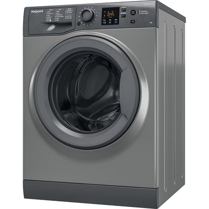 Hotpoint  NSWF946GGUK Graphite 9Kg 1400 Spin Washing Machine