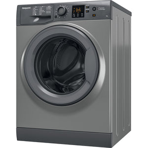 Hotpoint NSWF945CGGUKN Graphite 9Kg 1400 Spin Washing Machine