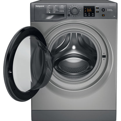 Hotpoint  NSWF946GGUK Graphite 9Kg 1400 Spin Washing Machine